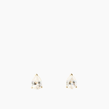 Pear Studs Medium Gold
