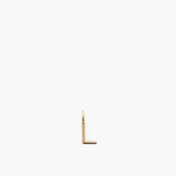 Letter Charm Gold