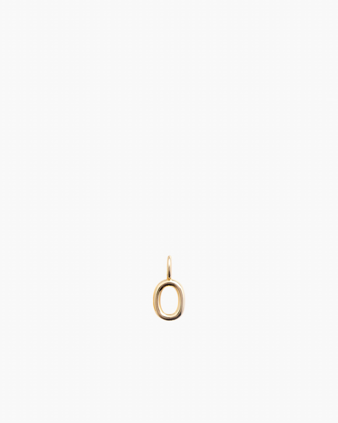 Letter Charm Gold