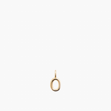 Letter Charm Gold