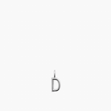 Letter Charm Silver