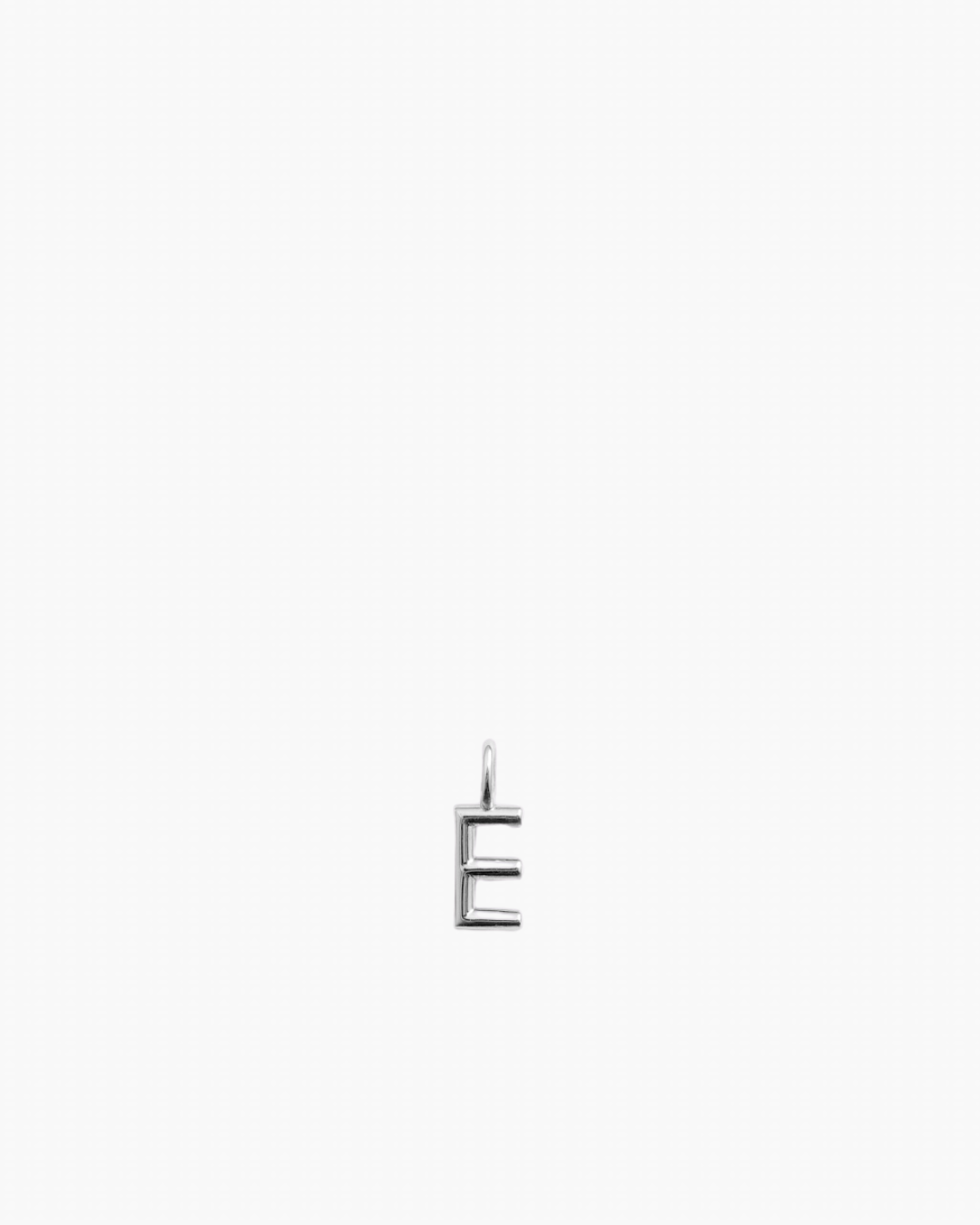 Letter Charm Silver