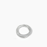 Dualité Ring Silver