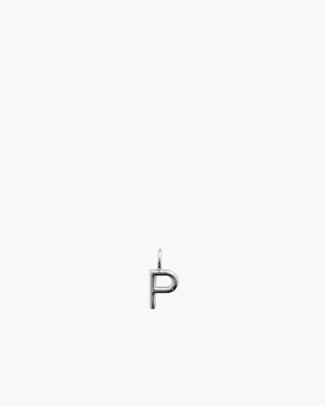 Letter Charm Silver