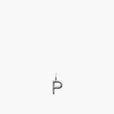 Letter Charm Silver