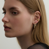Eterno Tripple Pavé Cuff Gold