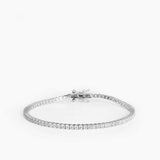 Tennis Bracelet Silver 2 mm