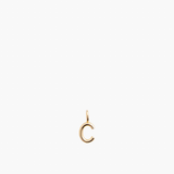 Letter Charm Gold