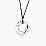 Orbit Necklace Silver
