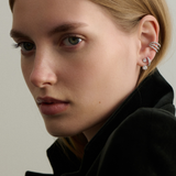 Double Eterno Earrings Silver