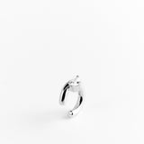 Pear Ear Cuff Silver