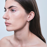 Pera Lato Pavé Huggies Gold