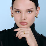 Rivetto Ring Large Gold