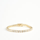 Tennis Bracelet Gold 4 mm