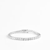 Tennis Bracelet Silver 4 mm