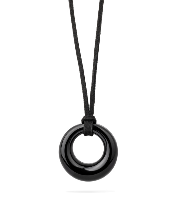 Yuki Necklace Black ryhmässä Shop / Kaulakorut @ ANI (ANI-0125-07)