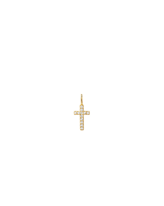 Cross Charm Gold ryhmässä Shop / Kaulakorut @ ANI (ANI-0125-43)