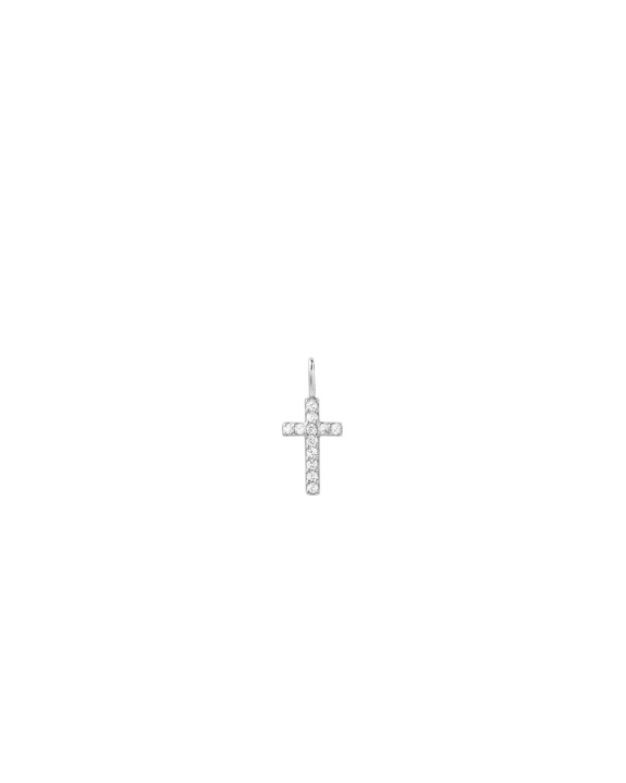 Cross Charm Silver ryhmässä Shop / Kaulakorut @ ANI (ANI-0125-44)