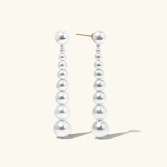 Pearl Earrings ryhmässä Shop / Korvakorut @ ANI (ANI-0624-007)