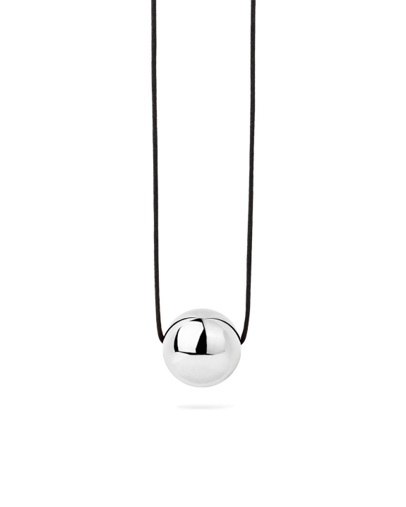 Orb Necklace Silver ryhmässä Shop / Kaulakorut @ ANI (ANI-0824-010)