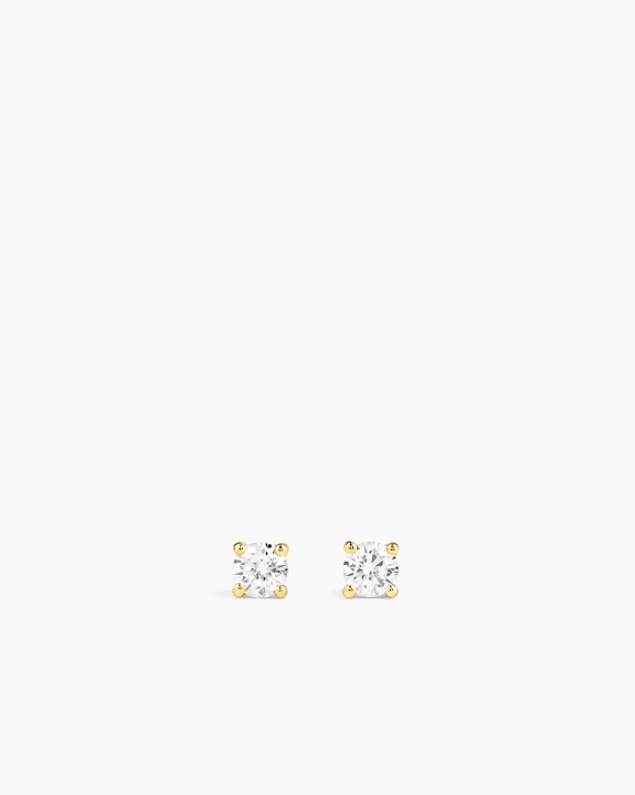 Stud Earrings Gold - 4 mm ryhmässä Shop / Korvakorut @ ANI (ANI-0825-001)