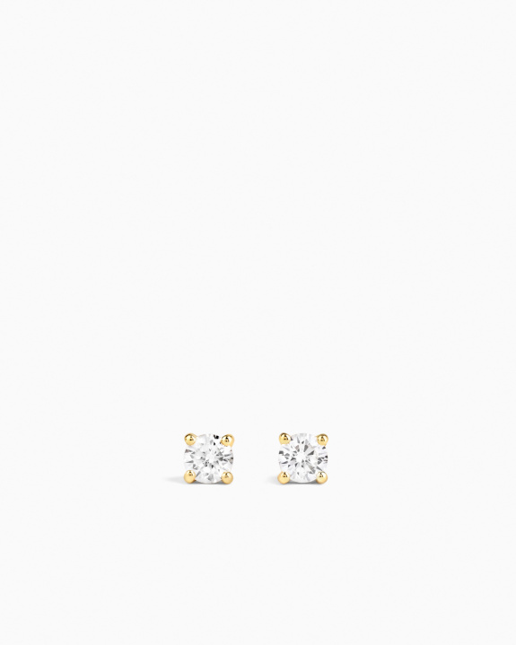 Stud Earrings Gold - 6 mm ryhmässä Shop / Korvakorut @ ANI (ANI-0825-049)