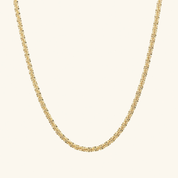 Sparkly Chain Necklace Gold ryhmässä Shop / Kaulakorut @ ANI (ANI-1023-001)
