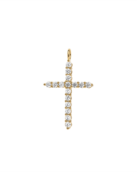 Cross Pendant Gold ryhmässä Shop / Kaulakorut @ ANI (ANI-1024-003)