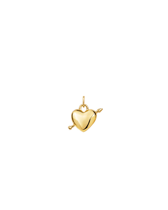 Heart Arrow Charm Gold ryhmässä Shop / Kaulakorut @ ANI (ANI-1124-03)