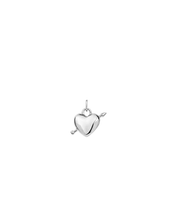 Heart Arrow Charm Silver ryhmässä Shop / Kaulakorut @ ANI (ANI-1124-04)