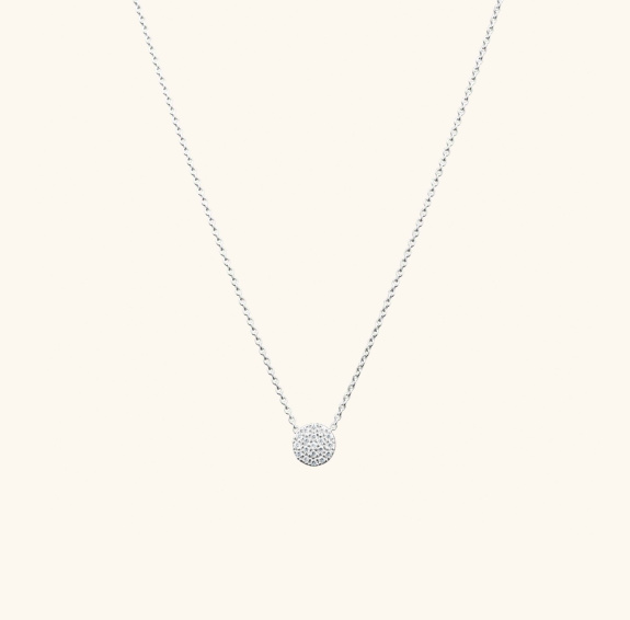 Snowball Necklace Silver ryhmässä Shop / Kaulakorut @ ANI (ANI03030)