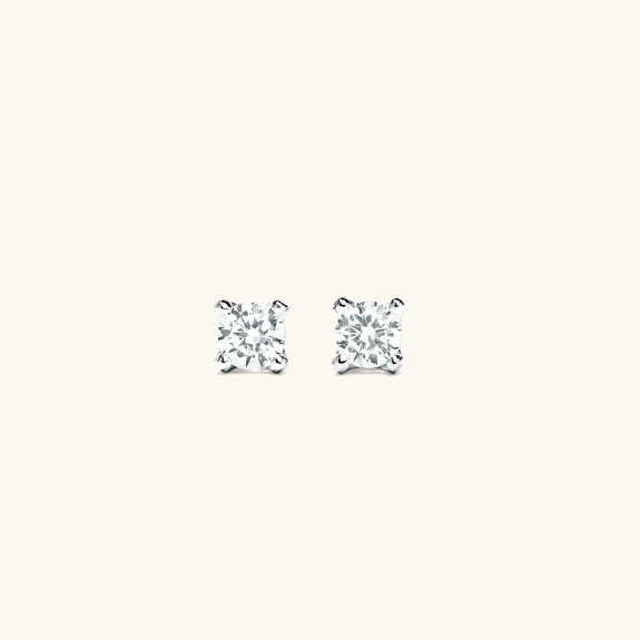 Stud Earrings Silver - 2,5 mm ryhmässä Shop / Korvakorut @ ANI (ANI231050)