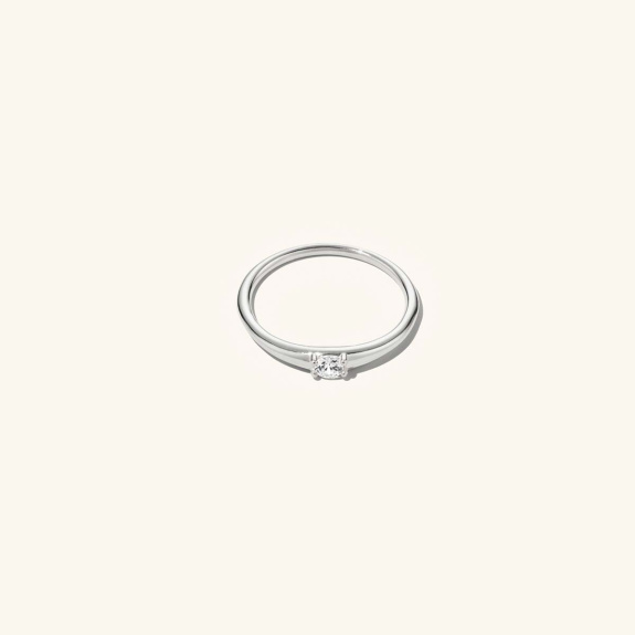 Solitaire Ring Silver - 16 mm ryhmässä Shop / Leaving soon @ ANI (ANI685)