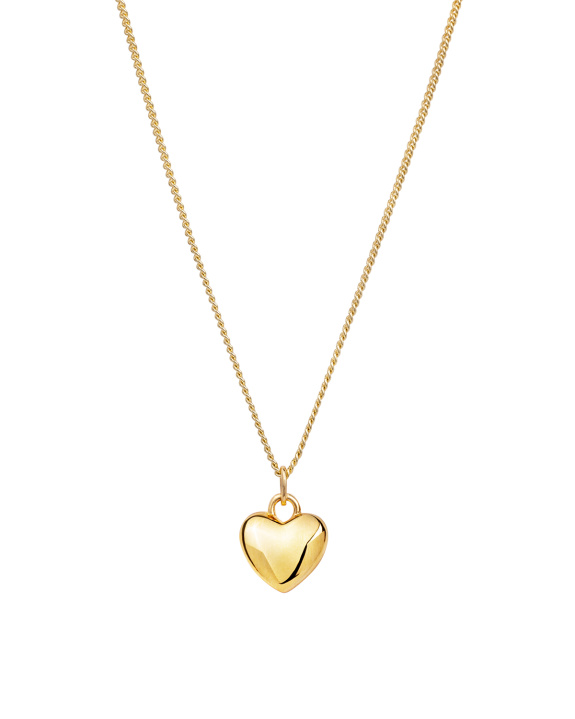 Heart Necklace Gold ryhmässä Shop / Kaulakorut @ ANI (ANI_SET_050)