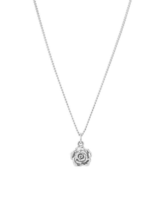 Rose Necklace Silver ryhmässä Shop / Kaulakorut @ ANI (ANI_SET_064)