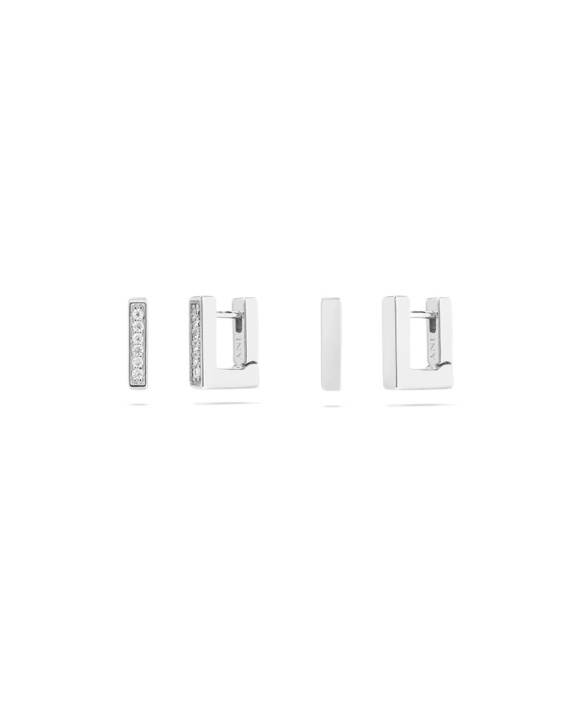 Pen Huggies Kit - Silver ryhmässä Shop / Korvakorut @ ANI (ANI_SET_070)