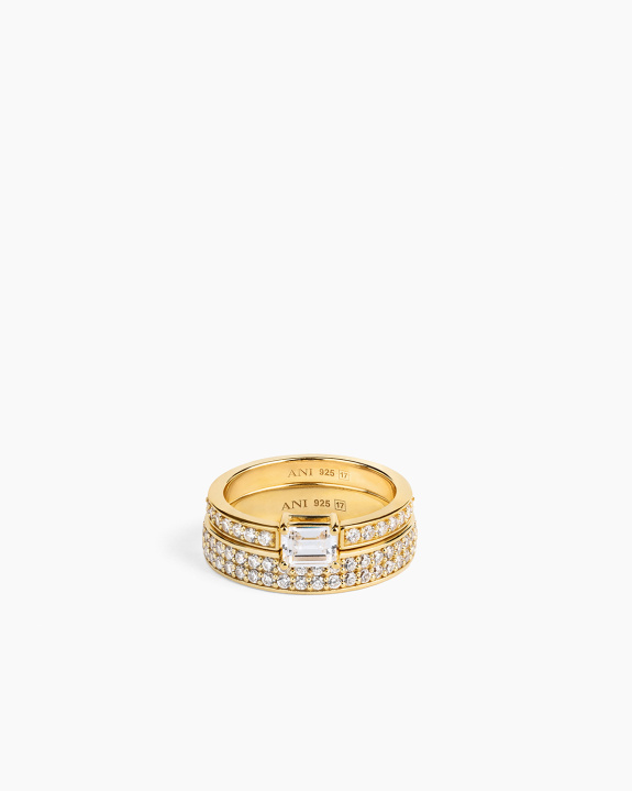 Aperto Pavé Kit - Gold ryhmässä Shop / Sormukset @ ANI (ANI_SET_072)