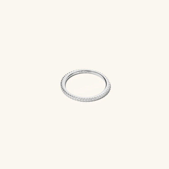 Eternity Ring Silver ryhmässä Shop / Sormukset @ ANI (ANI_VA_002)