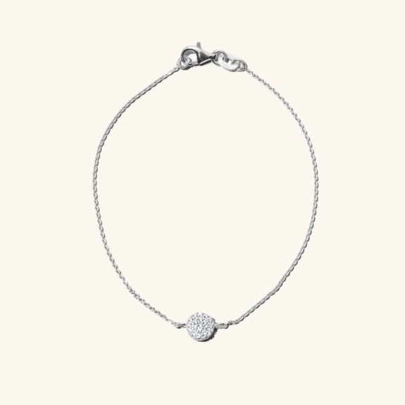 Snowball Bracelet Silver ryhmässä Shop / Rannekorut @ ANI (ANI_VA_012)