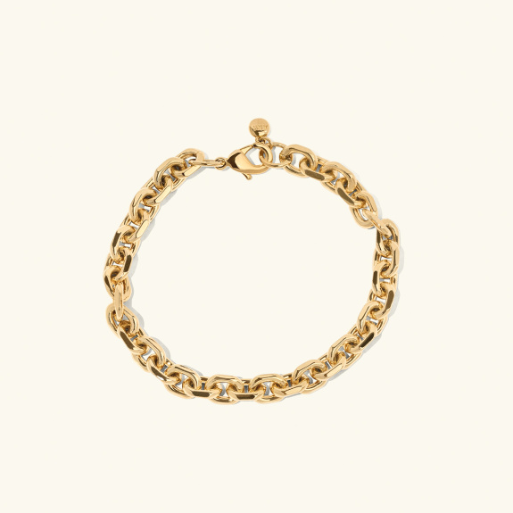Chain Bracelet Small Gold ryhmässä Shop / Rannekorut @ ANI (ANI_VA_042)