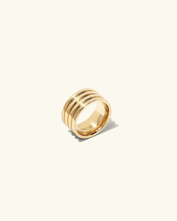 Nezza Ring Gold ryhmässä Shop / Sormukset @ ANI (ANI_VA_072)